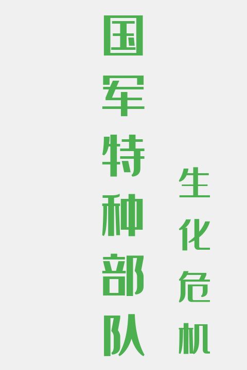 国军特种部队：生化危机