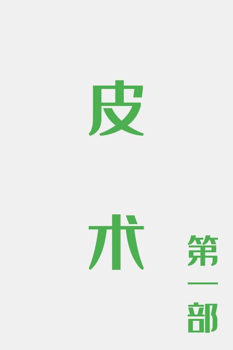 皮术(第一部)